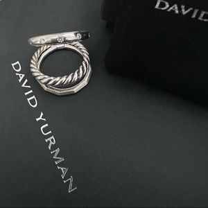 David Yurman Stax Ring with Diamonds